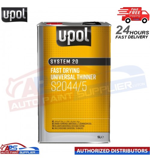 UPOL SYSTEM 20 S2044/5 FAST DRYING UNIVERSAL 2K THINNER 5 LITRE